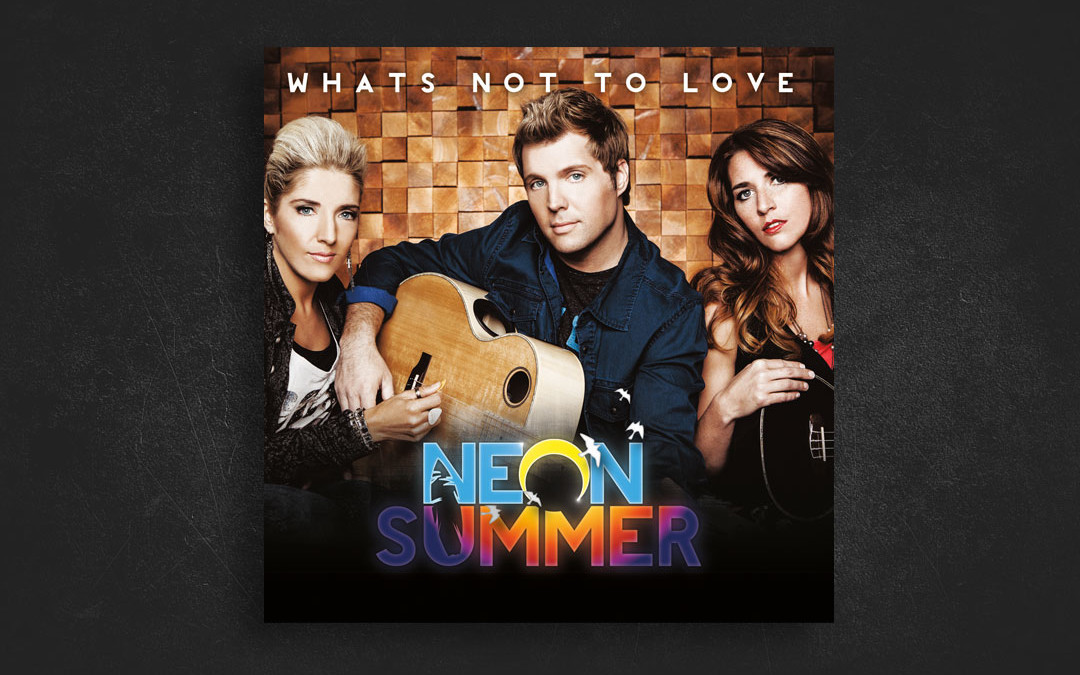 Neon Summer CD Design